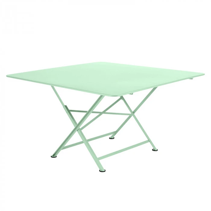 Table De Jardin 8 Personnes FERMOB Cargo 128 X 128 Cm - Vert Opaline 3 Table De Jardin 8 Personnes FERMOB Cargo 128 X 128 Cm - Vert Opaline
