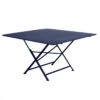 Table De Jardin 8 Personnes FERMOB Cargo 128 X 128 Cm - Bleu Abysse