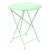 Table De Jardin 2 Personnes FERMOB Bistro Ø 60 Cm - Vert Opaline -Fermob 024583 table jardin fermob bistro 60 vert opaline