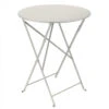 Table De Jardin 2 Personnes FERMOB Bistro Ø 60 Cm - Gris Argile -Fermob 0245a5 table jardin fermob bistro 60 gris argile