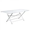 Table De Jardin 10 Personnes FERMOB Cargo 190 X 90 Cm - Blanc Coton 2 Table De Jardin 10 Personnes FERMOB Cargo 190 X 90 Cm - Blanc Coton -Fermob 024701 table jardin fermob cargo 190 90 cm blanc coton