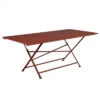 Table De Jardin 10 Personnes FERMOB Cargo 190 X 90 Cm - Ocre Rouge -Fermob 024720 table jardin fermob cargo 190 90 cm ocre rouge