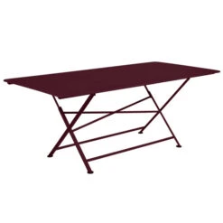 Table De Jardin 10 Personnes FERMOB Cargo 190 X 90 Cm - Cerise Noire