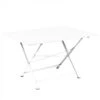 Table De Jardin 6 Personnes FERMOB Cargo 128 X 90 Cm - Blanc Coton 1 Table De Jardin 6 Personnes FERMOB Cargo 128 X 90 Cm - Blanc Coton -Fermob 024801 table jardin fermob cargo 128 90 cm blanc coton