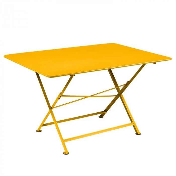 Table De Jardin 6 Personnes FERMOB Cargo 128 X 90 Cm - Miel 3 Table De Jardin 6 Personnes FERMOB Cargo 128 X 90 Cm - Miel