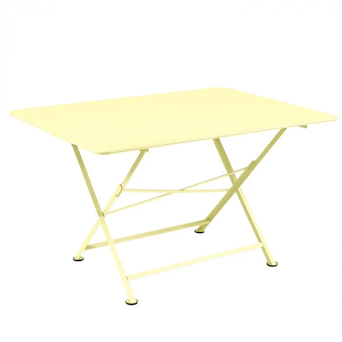 Table De Jardin 6 Personnes FERMOB Cargo 128 X 90 Cm - Citron Givré 3 Table De Jardin 6 Personnes FERMOB Cargo 128 X 90 Cm - Citron Givré