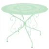 Table De Jardin 4 Personnes FERMOB Montmartre Ø 96 Cm - Vert Opaline -Fermob 063083 table jardin fermob montmartre 96 cm vert opaline