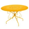 Table De Jardin 8 Personnes FERMOB Montmartre Ø 117 Cm - Miel -Fermob 063173 table jardin fermob montmartre 117 cm miel