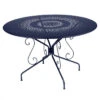 Table De Jardin 8 Personnes FERMOB Montmartre Ø 117 Cm - Bleu Abysse -Fermob 063192 table jardin fermob montmartre 117 cm bleu abysse