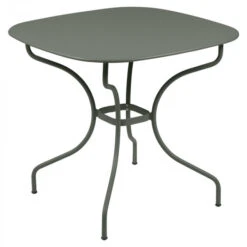 Table De Jardin 4 Personnes FERMOB Opéra + 82 X 82 Cm - Romarin