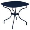 Table De Jardin 4 Personnes FERMOB Opéra + 82 X 82 Cm - Bleu Abysse 1 Table De Jardin 4 Personnes FERMOB Opéra + 82 X 82 Cm - Bleu Abysse -Fermob 094692 table jardin fermob opera 82 82 cm bleu abysse