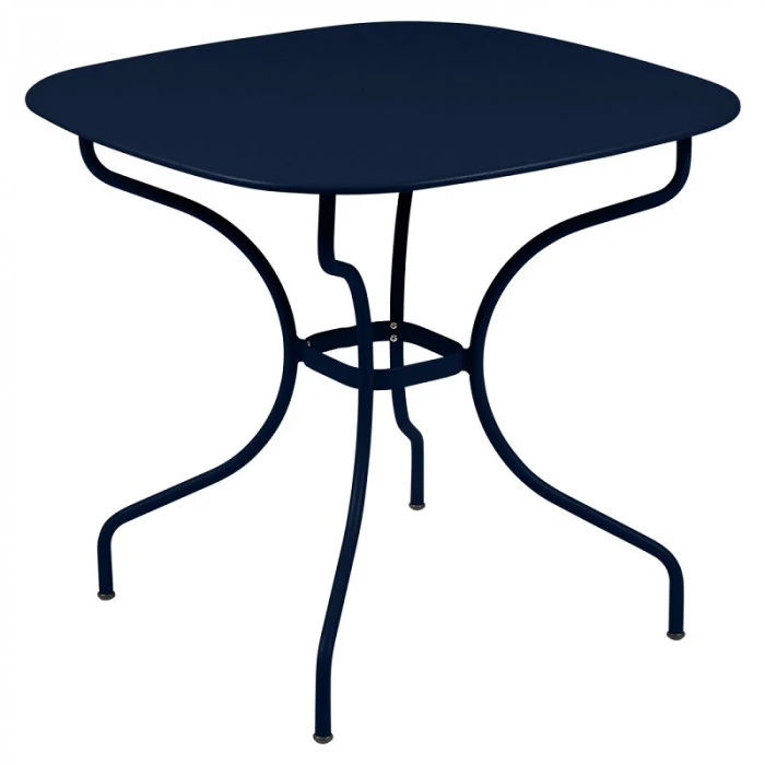 Table De Jardin 4 Personnes FERMOB Opéra + 82 X 82 Cm - Bleu Abysse 3 Table De Jardin 4 Personnes FERMOB Opéra + 82 X 82 Cm - Bleu Abysse
