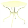 Table De Jardin 4 Personnes FERMOB Opéra + 82 X 82 Cm - Citron Givré -Fermob 0946a6 table jardin fermob opera 82 82 cm citron givre