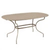 Table De Jardin Ovale 6 Personnes FERMOB Opéra + 160 X 90 Cm-Muscade -Fermob 094714 table jardin ovale fermob opera 160 90 cm muscade