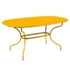 Table De Jardin Ovale 6 Personnes FERMOB Opéra + 160 X 90 Cm - Miel -Fermob 094773 table jardin ovale fermob opera 160 90 cm miel