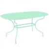 Table De Jardin Ovale 6 Personnes FERMOB Opéra + 160 X 90 Cm - Vert Opaline -Fermob 094783 table jardin ovale fermob opera 160 90 cm vert opaline