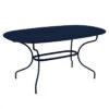 Table De Jardin Ovale 6 Personnes FERMOB Opéra + 160 X 90 Cm - Bleu Abysse -Fermob 094792 table jardin ovale fermob opera 160 90 cm bleu abysse