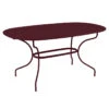 Table De Jardin Ovale 6 Personnes FERMOB Opéra + 160 X 90 Cm - Cerise Noire -Fermob 0947b9 table jardin ovale fermob opera 160 90cm cerise noire