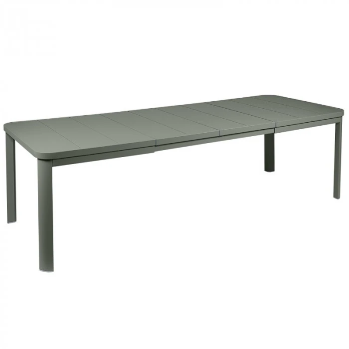 Table De Jardin 10 Personnes Avec 2 Rallonges FERMOB Oléron 155 / 255 X 100 Cm - Romarin 3 Table De Jardin 10 Personnes Avec 2 Rallonges FERMOB Oléron 155 / 255 X 100 Cm - Romarin