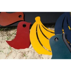 Dessous De Plat FERMOB Oiseaux - Bleu Abysse / Acapulco -Fermob 300209 dessous plat fermob oiseaux abysse acapulco ambiance 4