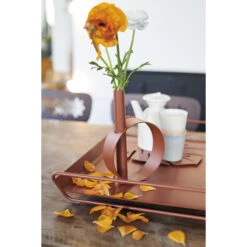 Plateau Alto FERMOB 53 X 38,5 Cm - Ocre Rouge -Fermob 317020 plateau alto fermob 53 38 cm ocre rouge ambiance 2