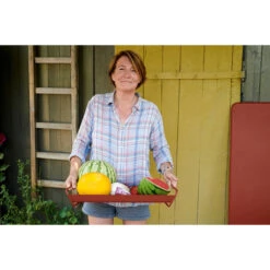 Plateau Alto FERMOB 53 X 38,5 Cm - Ocre Rouge -Fermob 317020 plateau alto fermob 53 38 cm ocre rouge pasteque