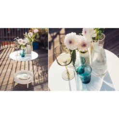 Guéridon De Jardin FERMOB Salsa - Blanc Coton -Fermob 327001 table basse gueridon fermob salsa blanc coton ambiance