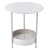 Guéridon De Jardin FERMOB Salsa - Blanc Coton -Fermob 327001 table basse gueridon fermob salsa blanc coton 2