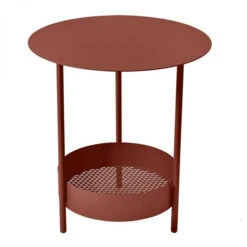 Guéridon De Jardin FERMOB Salsa - Ocre Rouge
