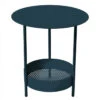 Guéridon De Jardin FERMOB Salsa - Bleu Acapulco -Fermob 327021 table basse gueridon fermob salsa bleu acapulco