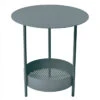 Guéridon De Jardin FERMOB Salsa - Gris Orage -Fermob 327026 table basse gueridon fermob salsa gris orage