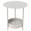 Guéridon De Jardin FERMOB Salsa - Gris Argile 1 Guéridon De Jardin FERMOB Salsa - Gris Argile -Fermob 3270a5 table basse gueridon fermob salsa gris argile