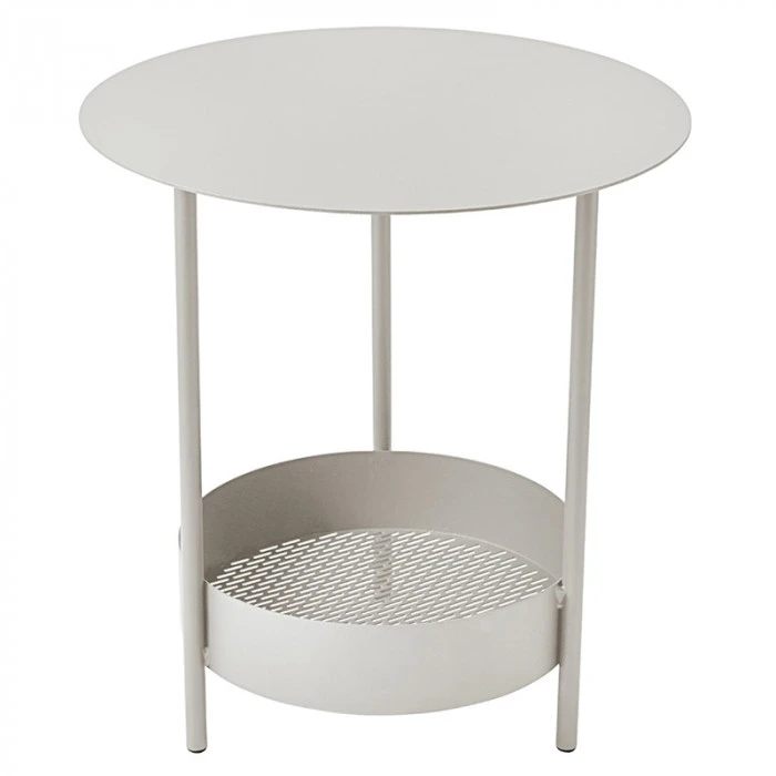 Guéridon De Jardin FERMOB Salsa - Gris Argile 3 Guéridon De Jardin FERMOB Salsa - Gris Argile