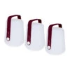 Lot De 3 Lampes Nomades FERMOB Balad H 12 Cm - Cerise Noire 2 Lot De 3 Lampes Nomades FERMOB Balad H 12 Cm - Cerise Noire -Fermob 3602b9 lot 3 lampes nomades fermob balad 12cm cerise noire