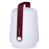 Lampe Nomade FERMOB Balad H 38 Cm - Cerise Noire -Fermob 3622b9 lampe nomade fermob balad 38cm cerise noire