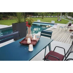 Lot De 3 Lampes Nomades Fermob Balad H 12 Cm Bamboo -Fermob 365100 lot 3 lampes nomades fermob balad h12 bamboo ambiance 2