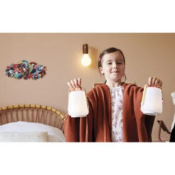 Lot De 3 Lampes Nomades Fermob Balad H 12 Cm Bamboo -Fermob 365100 lot 3 lampes nomades fermob balad h12 bamboo enfant 2