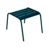 Table Basse / Repose-pieds FERMOB Monceau - Bleu Acapulco 1 Table Basse / Repose-pieds FERMOB Monceau - Bleu Acapulco -Fermob 377 21 bleu acapulco repose pieds 1