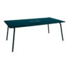 Table De Jardin 8 Personnes FERMOB Monceau 194 X 94 Cm - Bleu Acapulco 1 Table De Jardin 8 Personnes FERMOB Monceau 194 X 94 Cm - Bleu Acapulco -Fermob 377 21 bleu acapulco table 194 x 94 cm 1