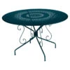 Table De Jardin 8 Personnes FERMOB Montmartre Ø 117 Cm - Bleu Acapulco -Fermob 377 21 bleu acapulco table oe 117 cm 1