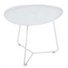Table Basse FERMOB Cocotte - Blanc Coton 1 Table Basse FERMOB Cocotte - Blanc Coton -Fermob 472001 table basse fermob cocotte blanc coton
