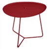 Table Basse FERMOB Cocotte - Piment 1 Table Basse FERMOB Cocotte - Piment -Fermob 472043 table basse fermob cocotte piment