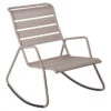 Rocking Chair FERMOB Monceau - Muscade 1 Rocking Chair FERMOB Monceau - Muscade -Fermob 480614 rocking chair fermob monceau muscade