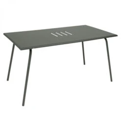 Table De Jardin 6 Personnes FERMOB Monceau 146 X 80 Cm - Romarin
