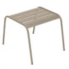 Table Basse / Repose-pieds FERMOB Monceau - Muscade 1 Table Basse / Repose-pieds FERMOB Monceau - Muscade -Fermob 484014 table basse repose pieds fermob monceau muscade