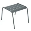 Table Basse / Repose-pieds FERMOB Monceau - Gris Orage 1 Table Basse / Repose-pieds FERMOB Monceau - Gris Orage -Fermob 484026 table basse repose pieds fermob monceau gris orage