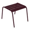 Table Basse / Repose-pieds FERMOB Monceau - Cerise Noire 1 Table Basse / Repose-pieds FERMOB Monceau - Cerise Noire -Fermob 4840b9 table basse repose pieds fermob monceau cerise noire