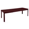 Table De Jardin 10 Personnes Avec 2 Rallonges FERMOB Oléron 155 / 255 X 100 Cm - Cerise Noire -Fermob 5532b9 table jardin 2 rallonges fermob oleron 155 255 100 cerise noire