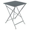 Table De Jardin Pliante 2 Personnes FERMOB Bistro 57 X 57 Cm - Gris Orage 1 Table De Jardin Pliante 2 Personnes FERMOB Bistro 57 X 57 Cm - Gris Orage -Fermob 604226 table jardin pliante fermob bistro 57 57 cm gris orage