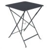 Table De Jardin Pliante 2 Personnes FERMOB Bistro 57 X 57 Cm - Carbone 1 Table De Jardin Pliante 2 Personnes FERMOB Bistro 57 X 57 Cm - Carbone -Fermob 604247 table jardin pliante fermob bistro 57 57 cm carbone